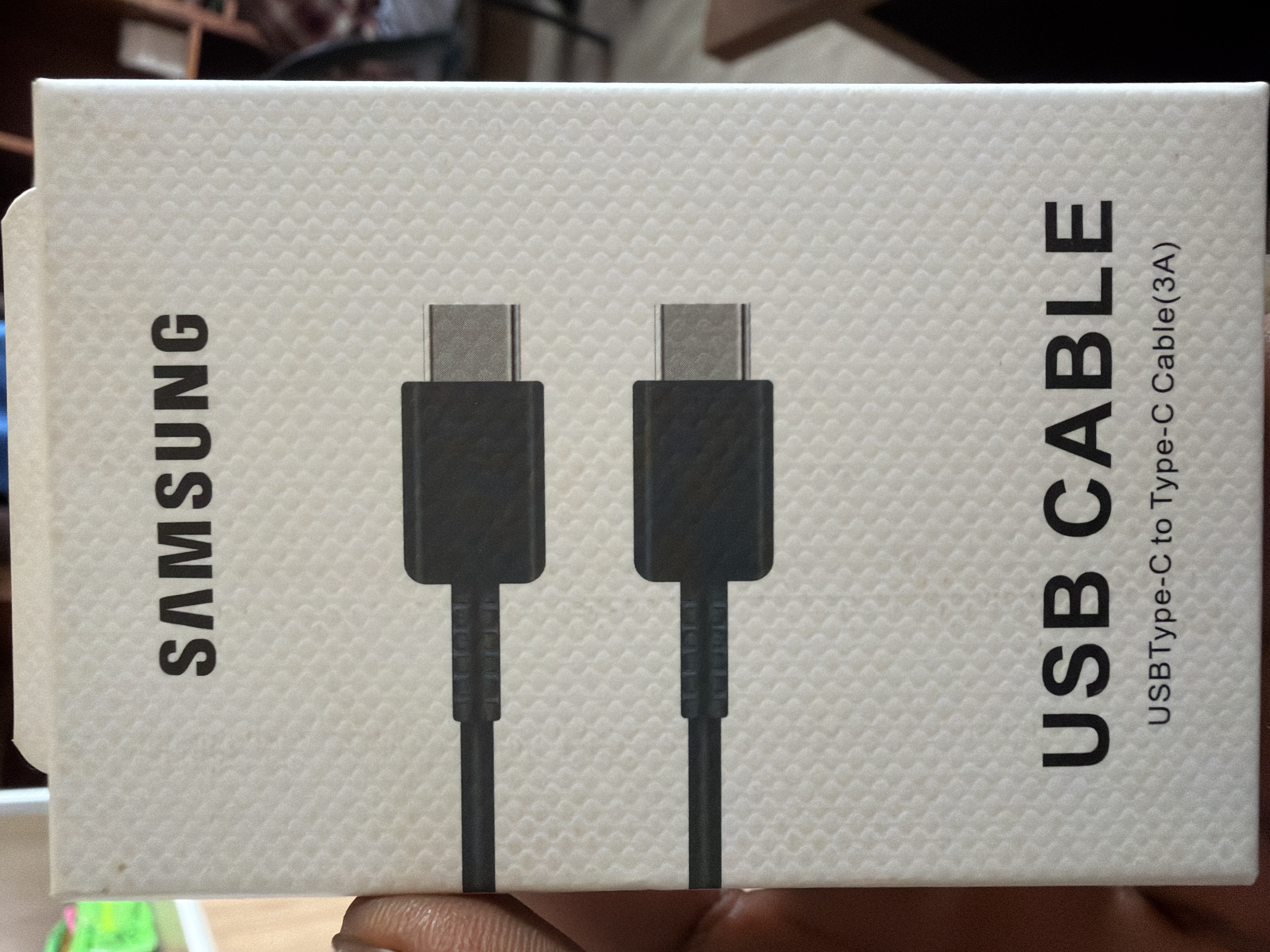 Câble type-c double Samsung